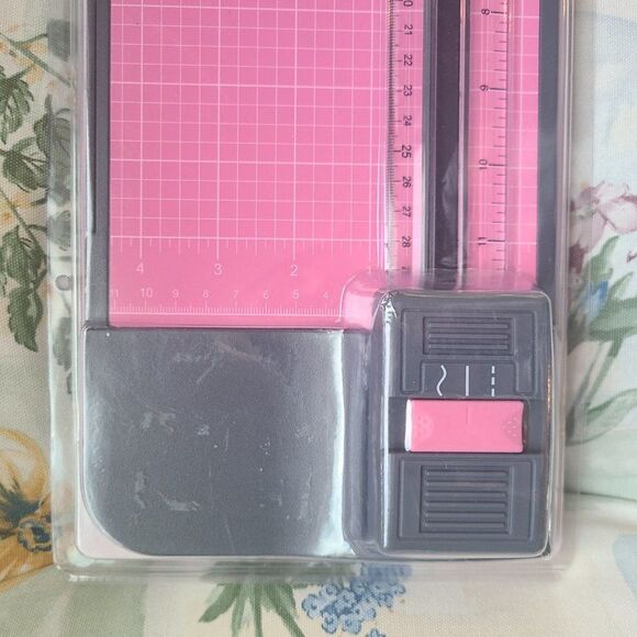 American Crafts 12-Inch Portable Combo Trimmer for Paper Crafts Scrapbooking NWT - Picture 5 of 16